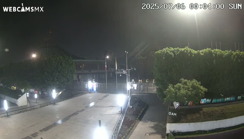Basílica de Santa Maria de Guadalupe, Basilica of Guadalupe Live Cam - Ciudad de Mexico, CDMX, Mexico