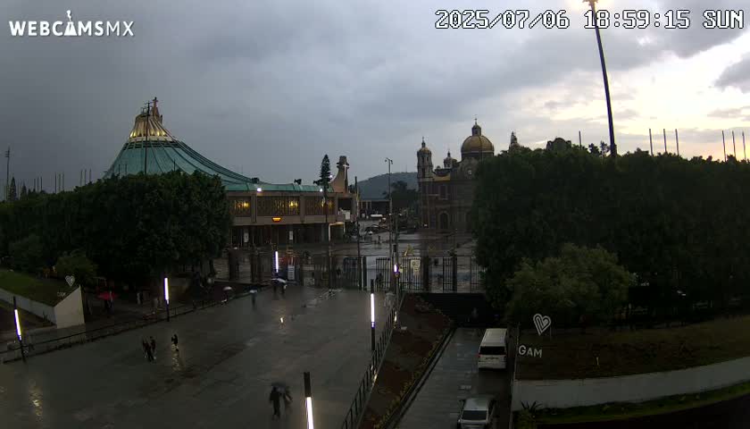 Basílica de Santa Maria de Guadalupe, Basilica of Guadalupe Live Cam - Ciudad de Mexico, CDMX, Mexico