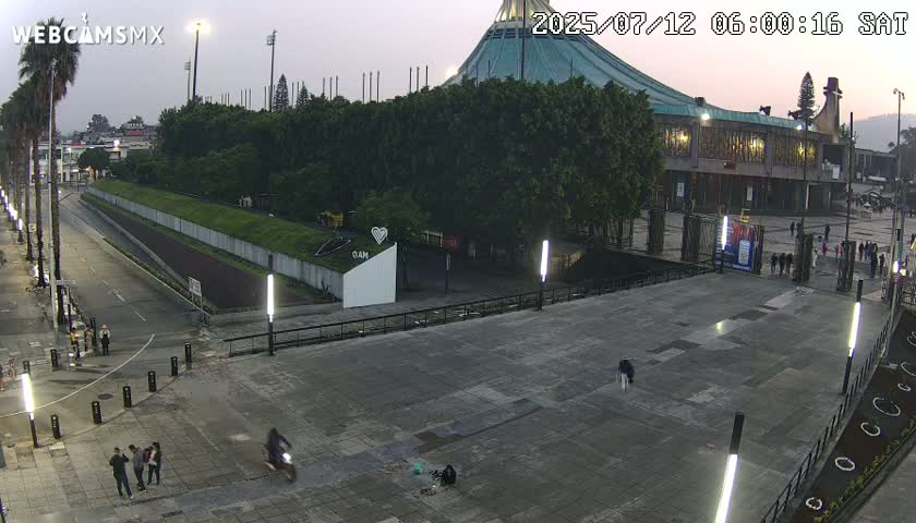 Basílica de Santa Maria de Guadalupe, Basilica of Guadalupe Live Cam - Ciudad de Mexico, CDMX, Mexico