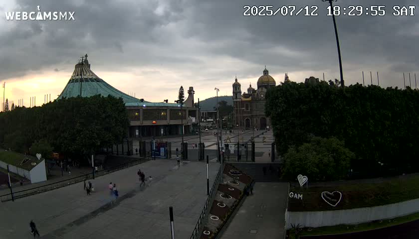 Basílica de Santa Maria de Guadalupe, Basilica of Guadalupe Live Cam - Ciudad de Mexico, CDMX, Mexico