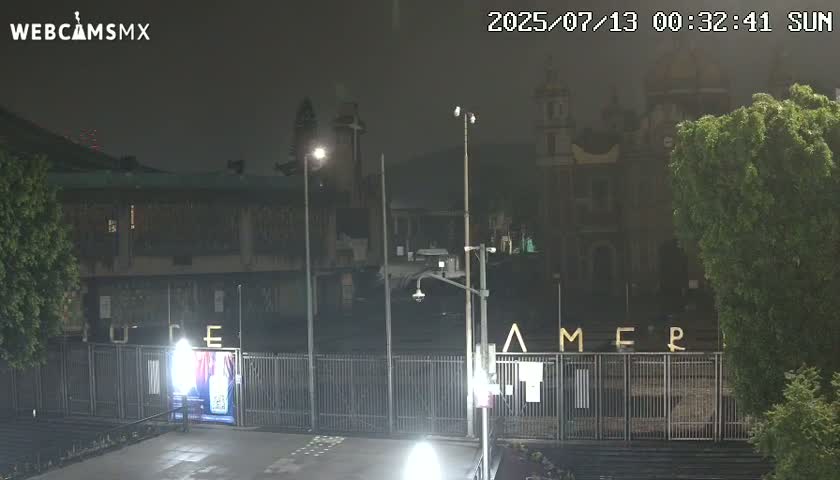Basílica de Santa Maria de Guadalupe, Basilica of Guadalupe Live Cam - Ciudad de Mexico, CDMX, Mexico