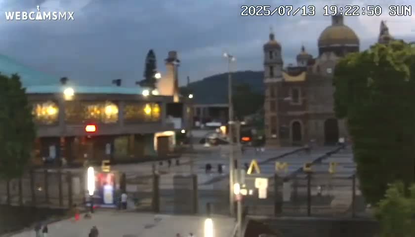 Basílica de Santa Maria de Guadalupe, Basilica of Guadalupe Live Cam - Ciudad de Mexico, CDMX, Mexico
