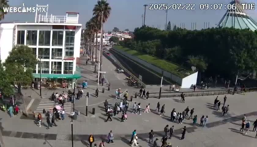 Basílica de Santa Maria de Guadalupe, Basilica of Guadalupe Live Cam - Ciudad de Mexico, CDMX, Mexico
