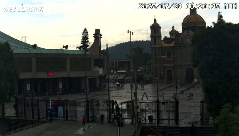 Basílica de Santa Maria de Guadalupe, Basilica of Guadalupe Live Cam - Ciudad de Mexico, CDMX, Mexico