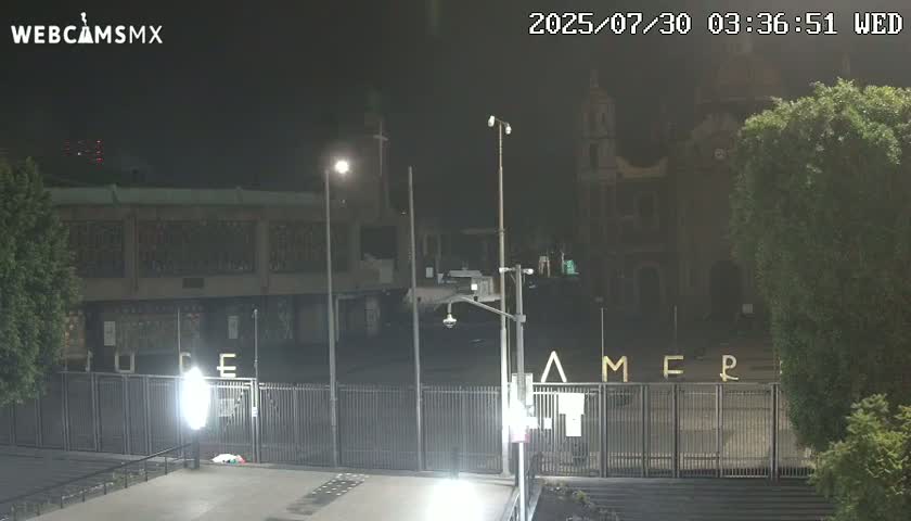 Basílica de Santa Maria de Guadalupe, Basilica of Guadalupe Live Cam - Ciudad de Mexico, CDMX, Mexico