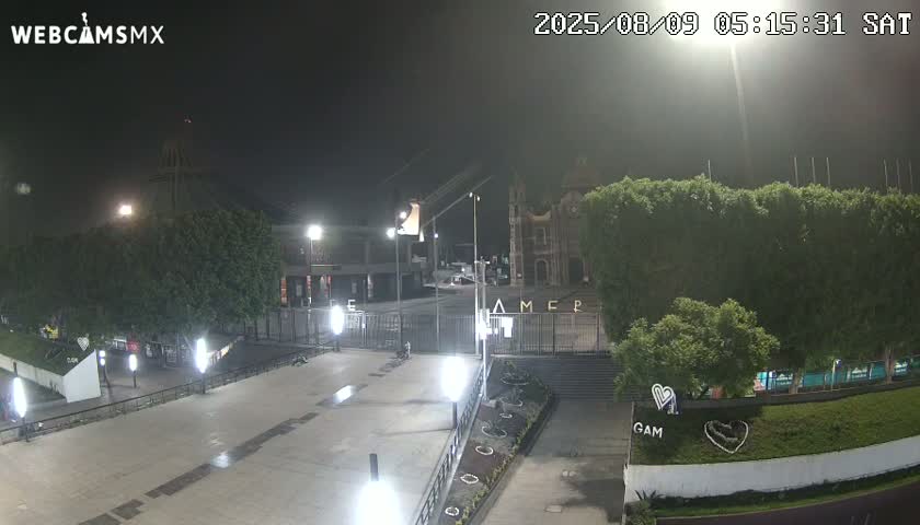 Basílica de Santa Maria de Guadalupe, Basilica of Guadalupe Live Cam - Ciudad de Mexico, CDMX, Mexico