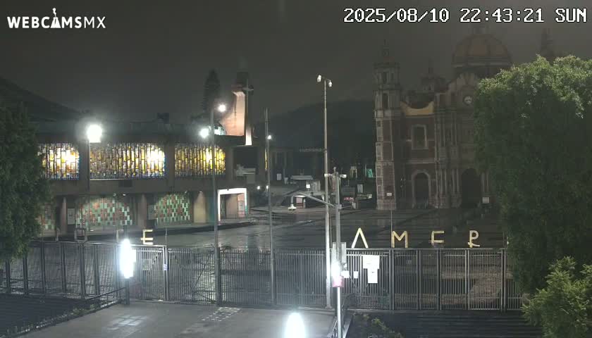 Basílica de Santa Maria de Guadalupe, Basilica of Guadalupe Live Cam - Ciudad de Mexico, CDMX, Mexico