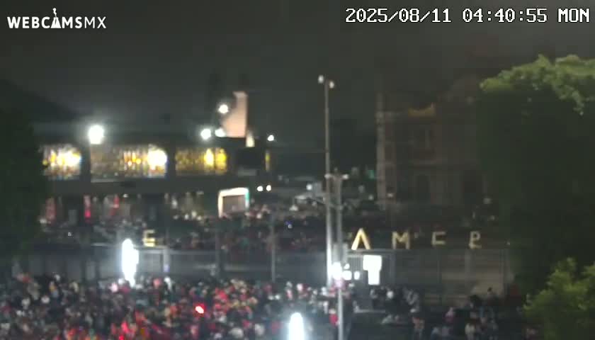 Basílica de Santa Maria de Guadalupe, Basilica of Guadalupe Live Cam - Ciudad de Mexico, CDMX, Mexico