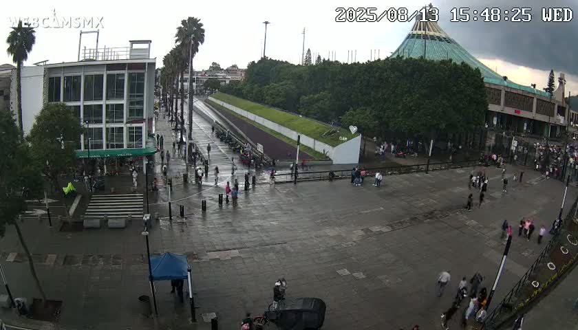 Basílica de Santa Maria de Guadalupe, Basilica of Guadalupe Live Cam - Ciudad de Mexico, CDMX, Mexico