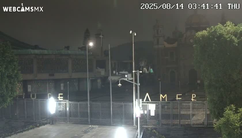 Basílica de Santa Maria de Guadalupe, Basilica of Guadalupe Live Cam - Ciudad de Mexico, CDMX, Mexico