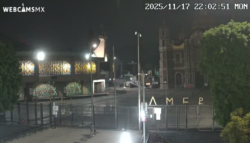 Basílica de Santa Maria de Guadalupe, Basilica of Guadalupe Live Cam - Ciudad de Mexico, CDMX, Mexico