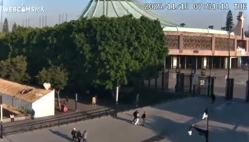 Basílica de Santa Maria de Guadalupe, Basilica of Guadalupe Live Cam - Ciudad de Mexico, CDMX, Mexico