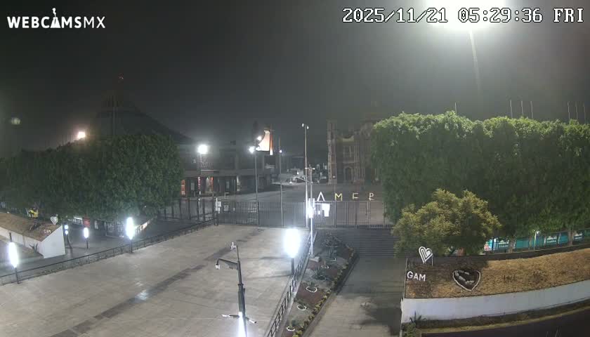 Basílica de Santa Maria de Guadalupe, Basilica of Guadalupe Live Cam - Ciudad de Mexico, CDMX, Mexico