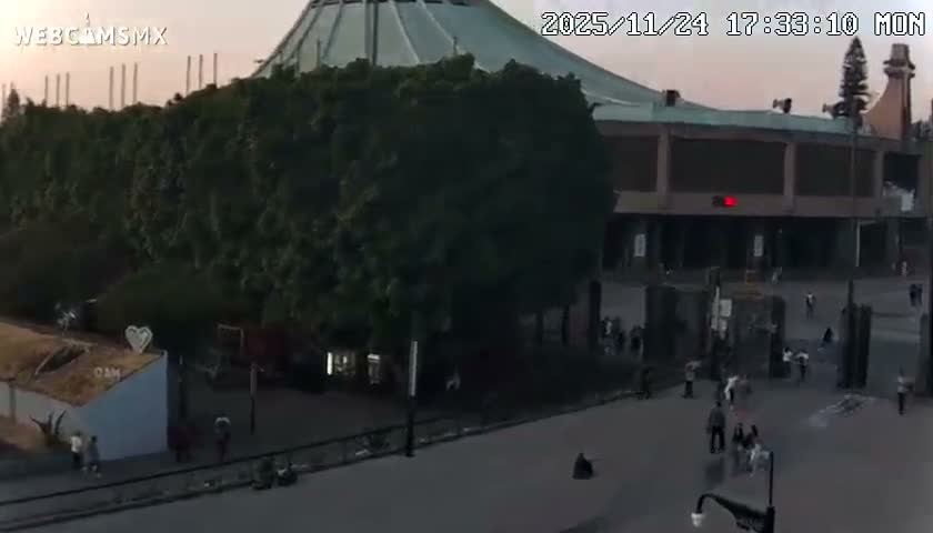 Basílica de Santa Maria de Guadalupe, Basilica of Guadalupe Live Cam - Ciudad de Mexico, CDMX, Mexico