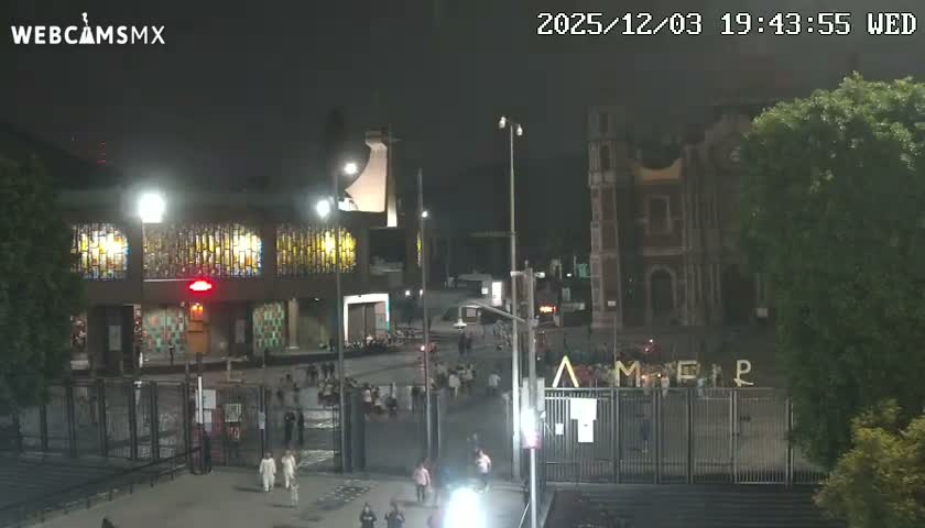 Basílica de Santa Maria de Guadalupe, Basilica of Guadalupe Live Cam - Ciudad de Mexico, CDMX, Mexico