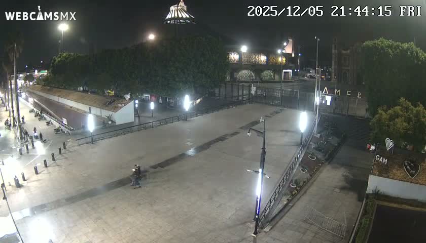 Basílica de Santa Maria de Guadalupe, Basilica of Guadalupe Live Cam - Ciudad de Mexico, CDMX, Mexico