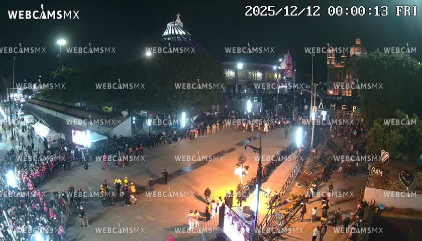 Basílica de Santa Maria de Guadalupe, Basilica of Guadalupe Live Cam - Ciudad de Mexico, CDMX, Mexico