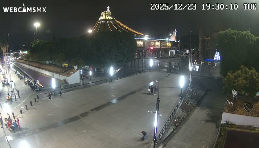 Basílica de Santa Maria de Guadalupe, Basilica of Guadalupe Live Cam - Ciudad de Mexico, CDMX, Mexico