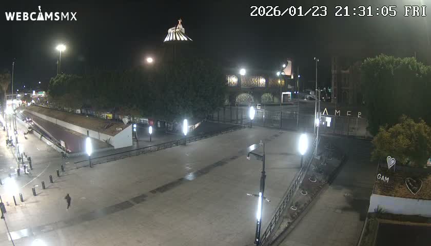 Basílica de Santa Maria de Guadalupe, Basilica of Guadalupe Live Cam - Ciudad de Mexico, CDMX, Mexico
