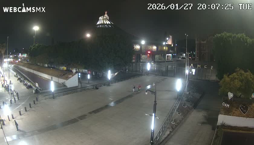 Basílica de Santa Maria de Guadalupe, Basilica of Guadalupe Live Cam - Ciudad de Mexico, CDMX, Mexico