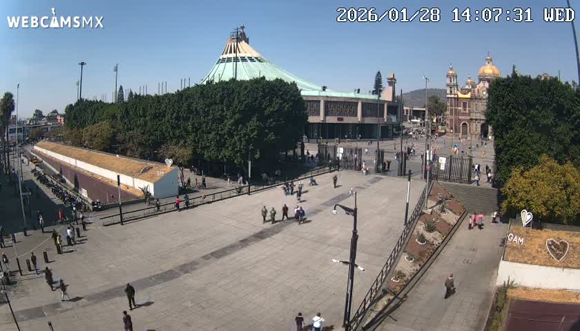 Basílica de Santa Maria de Guadalupe, Basilica of Guadalupe Live Cam - Ciudad de Mexico, CDMX, Mexico