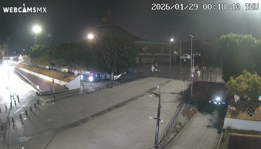 Basílica de Santa Maria de Guadalupe, Basilica of Guadalupe Live Cam - Ciudad de Mexico, CDMX, Mexico