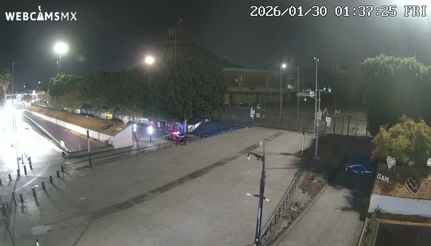 Basílica de Santa Maria de Guadalupe, Basilica of Guadalupe Live Cam - Ciudad de Mexico, CDMX, Mexico
