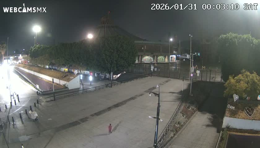 Basílica de Santa Maria de Guadalupe, Basilica of Guadalupe Live Cam - Ciudad de Mexico, CDMX, Mexico