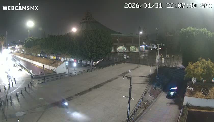 Basílica de Santa Maria de Guadalupe, Basilica of Guadalupe Live Cam - Ciudad de Mexico, CDMX, Mexico