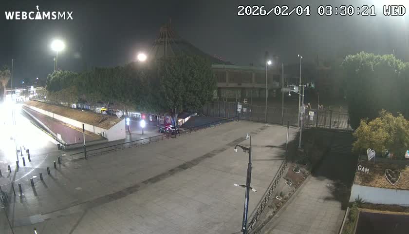 Basílica de Santa Maria de Guadalupe, Basilica of Guadalupe Live Cam - Ciudad de Mexico, CDMX, Mexico