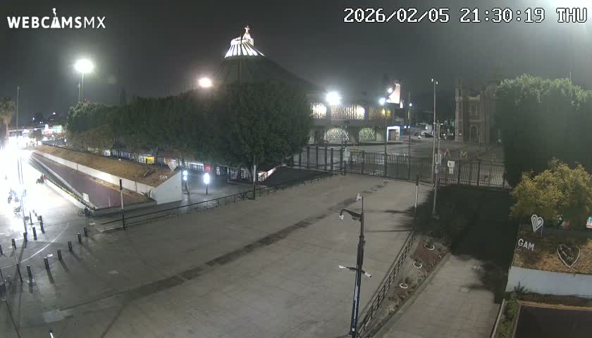 Basílica de Santa Maria de Guadalupe, Basilica of Guadalupe Live Cam - Ciudad de Mexico, CDMX, Mexico