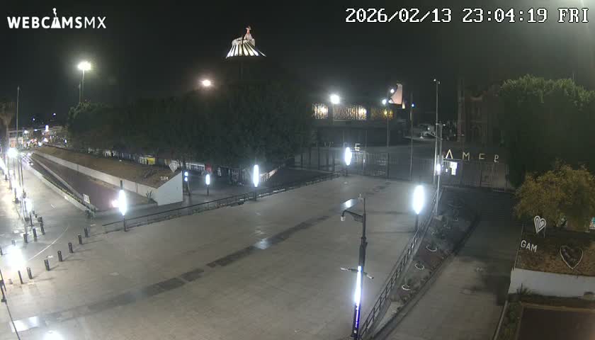 Basílica de Santa Maria de Guadalupe, Basilica of Guadalupe Live Cam - Ciudad de Mexico, CDMX, Mexico