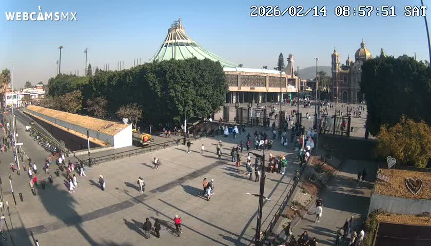 Basílica de Santa Maria de Guadalupe, Basilica of Guadalupe Live Cam - Ciudad de Mexico, CDMX, Mexico