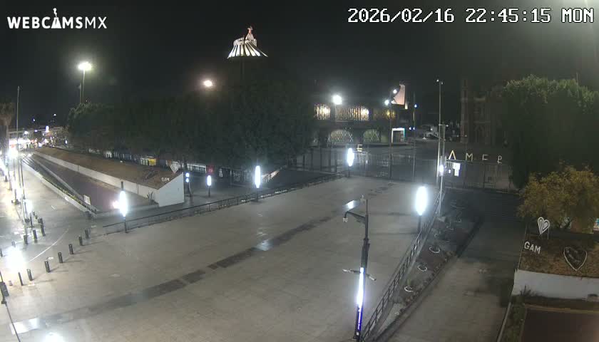 Basílica de Santa Maria de Guadalupe, Basilica of Guadalupe Live Cam - Ciudad de Mexico, CDMX, Mexico