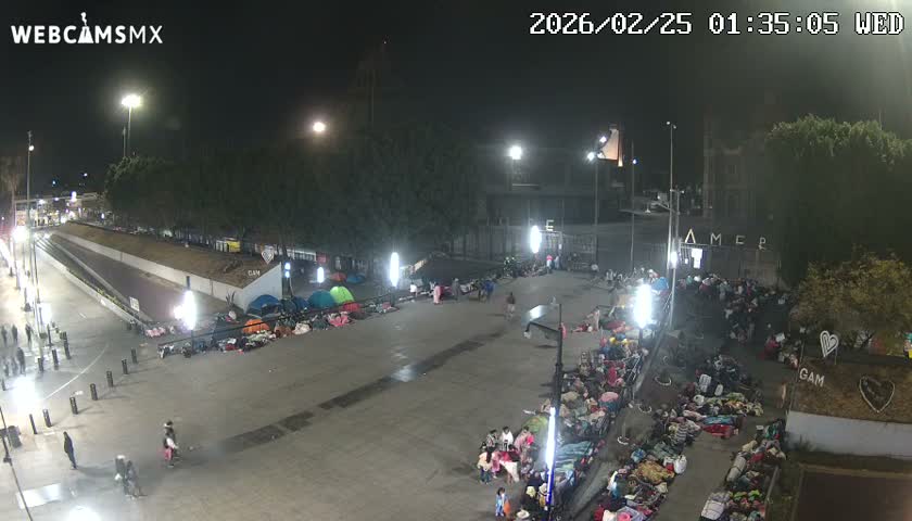 Basílica de Santa Maria de Guadalupe, Basilica of Guadalupe Live Cam - Ciudad de Mexico, CDMX, Mexico