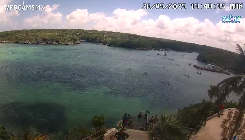 El Parque de Xel Ha Park Live Cam - Tulum, Quintana Roo, Mexico