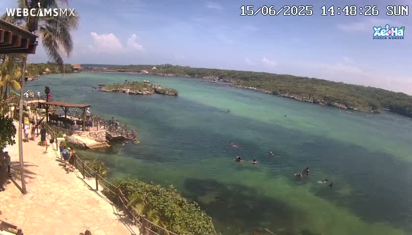 El Parque de Xel Ha Park Live Cam - Tulum, Quintana Roo, Mexico