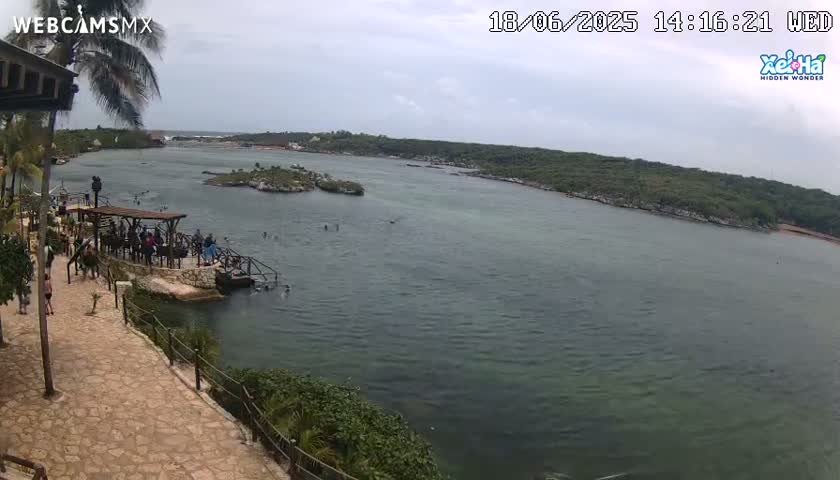 El Parque de Xel Ha Park Live Cam - Tulum, Quintana Roo, Mexico