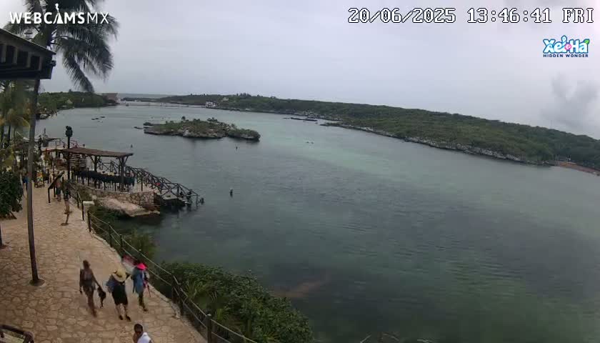El Parque de Xel Ha Park Live Cam - Tulum, Quintana Roo, Mexico
