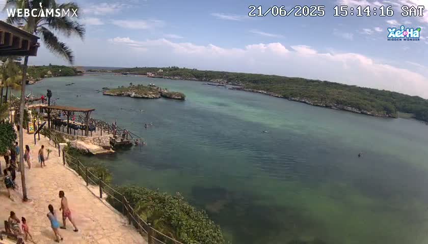 El Parque de Xel Ha Park Live Cam - Tulum, Quintana Roo, Mexico