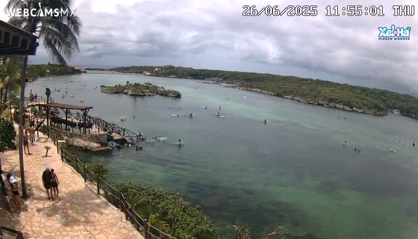 El Parque de Xel Ha Park Live Cam - Tulum, Quintana Roo, Mexico