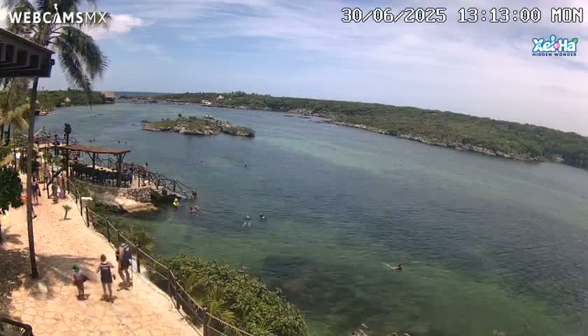 El Parque de Xel Ha Park Live Cam - Tulum, Quintana Roo, Mexico