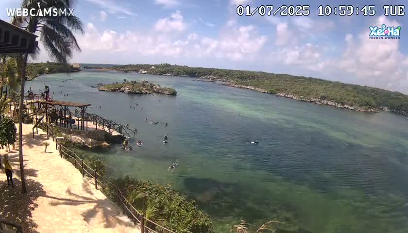 El Parque de Xel Ha Park Live Cam - Tulum, Quintana Roo, Mexico