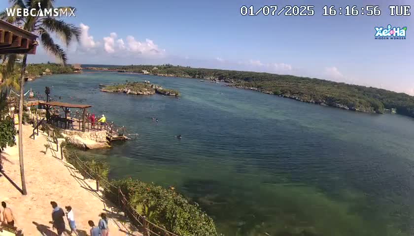 El Parque de Xel Ha Park Live Cam - Tulum, Quintana Roo, Mexico