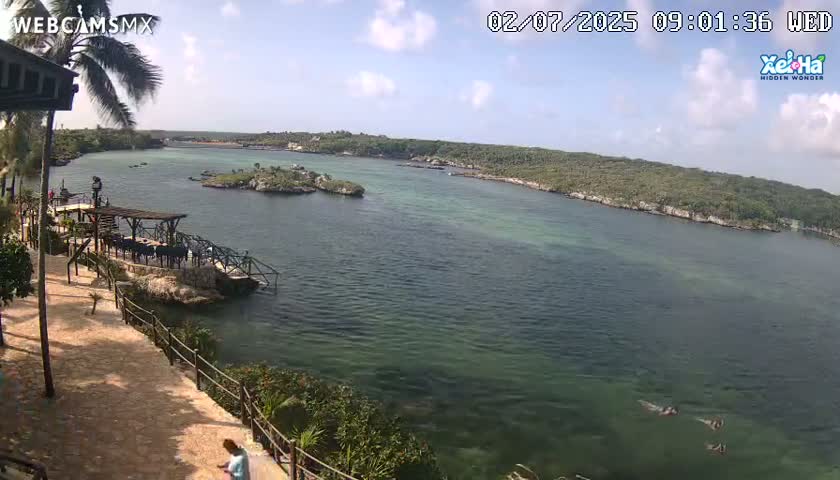 El Parque de Xel Ha Park Live Cam - Tulum, Quintana Roo, Mexico