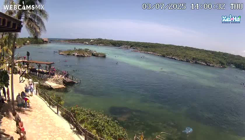 El Parque de Xel Ha Park Live Cam - Tulum, Quintana Roo, Mexico