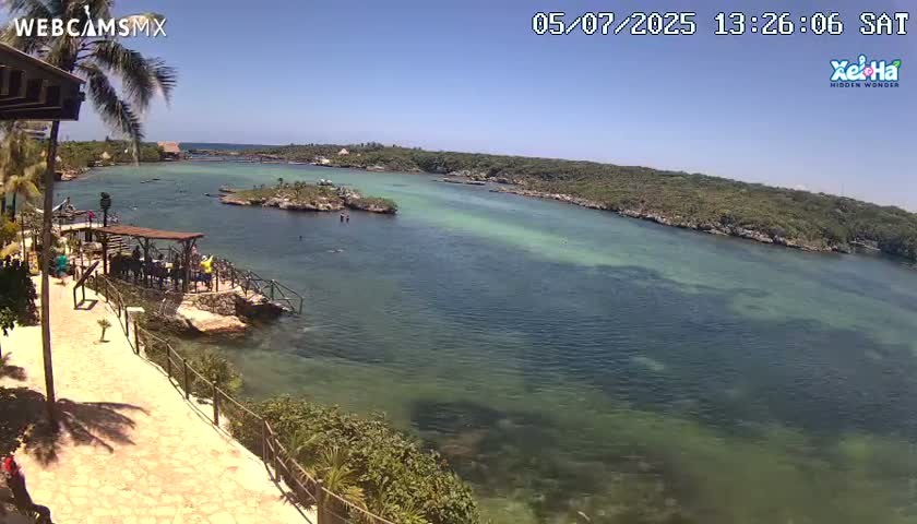 El Parque de Xel Ha Park Live Cam - Tulum, Quintana Roo, Mexico