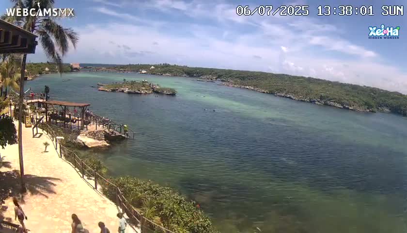 El Parque de Xel Ha Park Live Cam - Tulum, Quintana Roo, Mexico