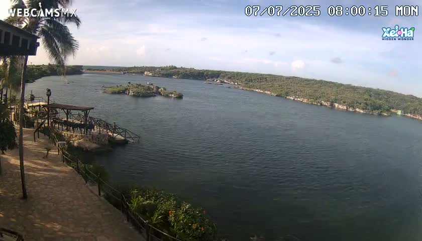 El Parque de Xel Ha Park Live Cam - Tulum, Quintana Roo, Mexico