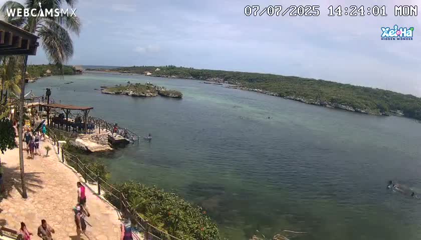 El Parque de Xel Ha Park Live Cam - Tulum, Quintana Roo, Mexico